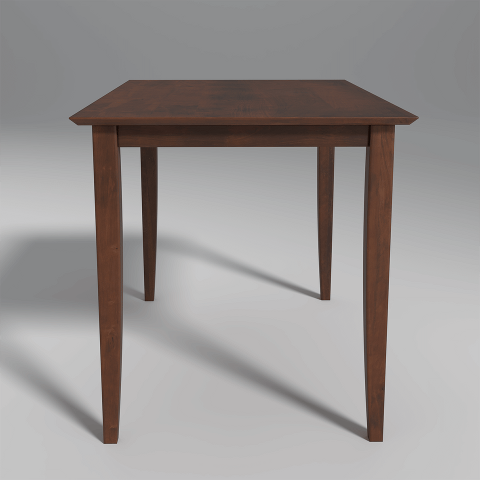 Redzepi Mango Wood Dining Table in Walnut Finish ( 4 Seater)