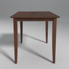 Redzepi Mango Wood Dining Table in Walnut Finish ( 4 Seater)