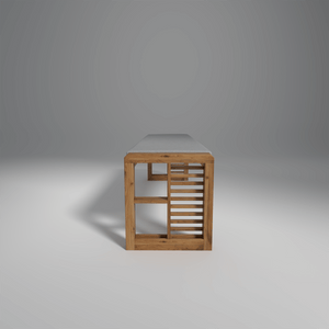 Garten Acacia Wood Dining Table with Natural Finish