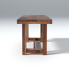 Crenn Sheesham Wood Dining Bench In Reddish Walnut Color