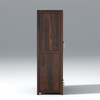 Aurora Three Door Sheesham Wood Wardrobe in Walnut Colour