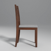 Oliver Mango Wood Set of 2 Chair In Walnut Finish