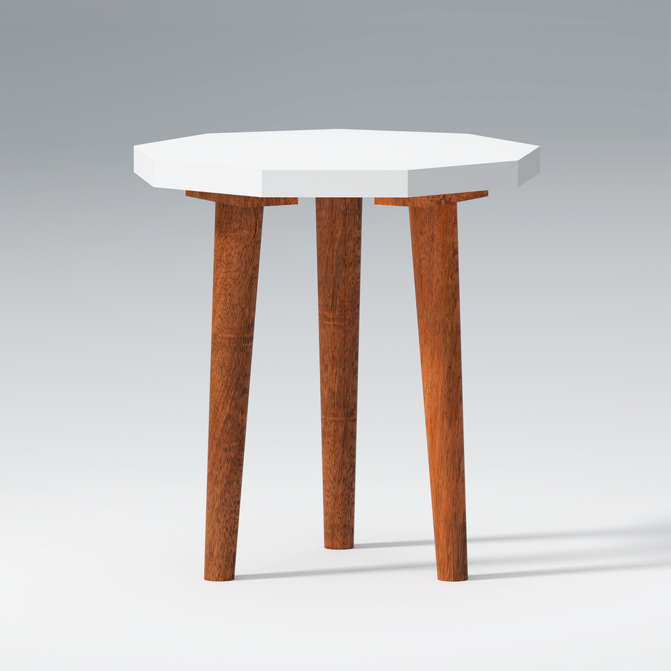 Mango Wood Side Stool