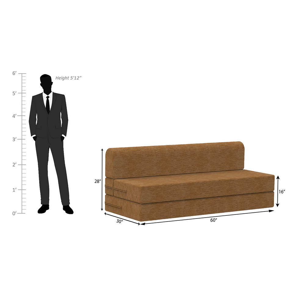 ComfortCraft Foam Sofa Cum Bed