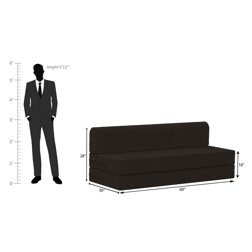 ComfortCraft Foam Sofa Cum Bed