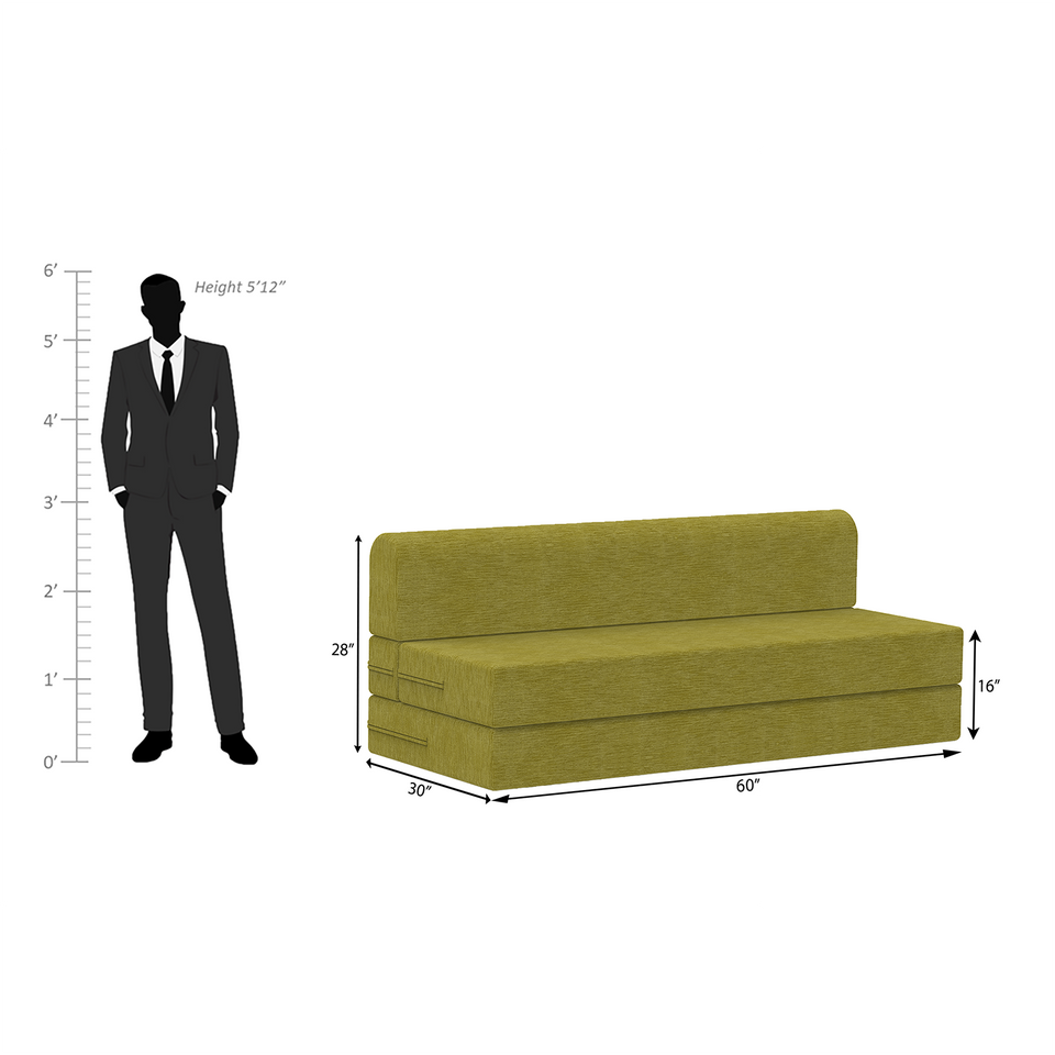ComfortCraft Foam Sofa Cum Bed