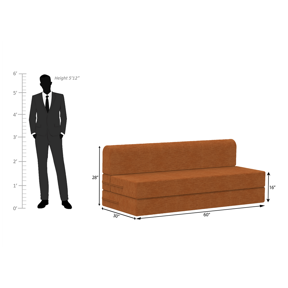ComfortCraft Foam Sofa Cum Bed