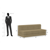 ComfortCraft Foam Sofa Cum Bed