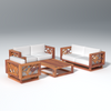 Cushy lounger Sofa Set with Coffee Table