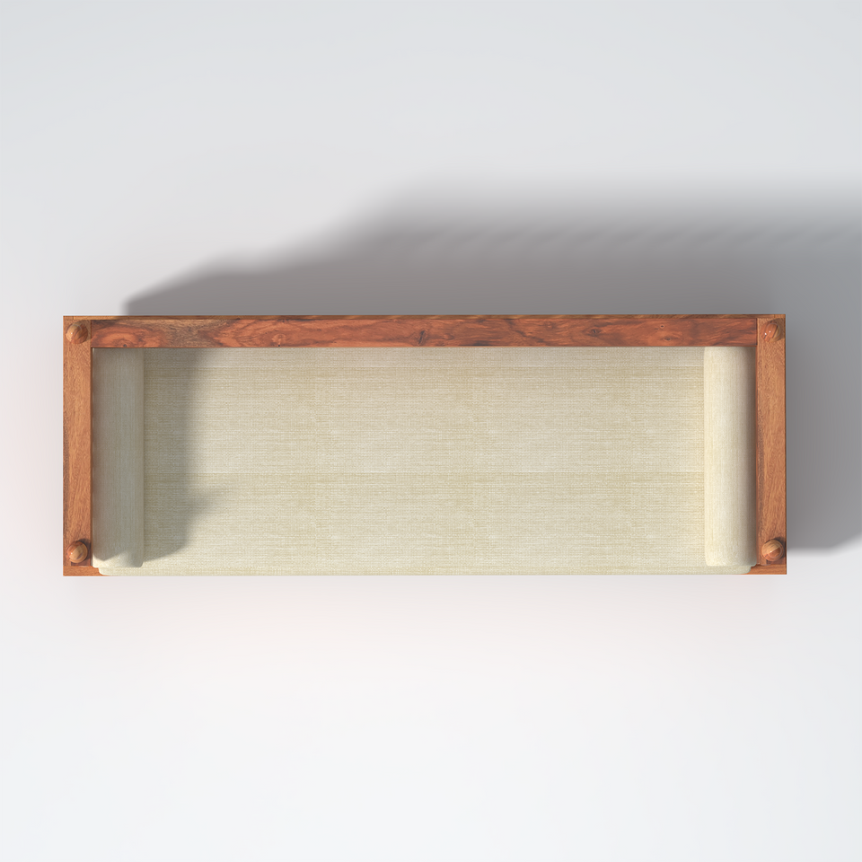 Homely Sheesham Wood Sofa