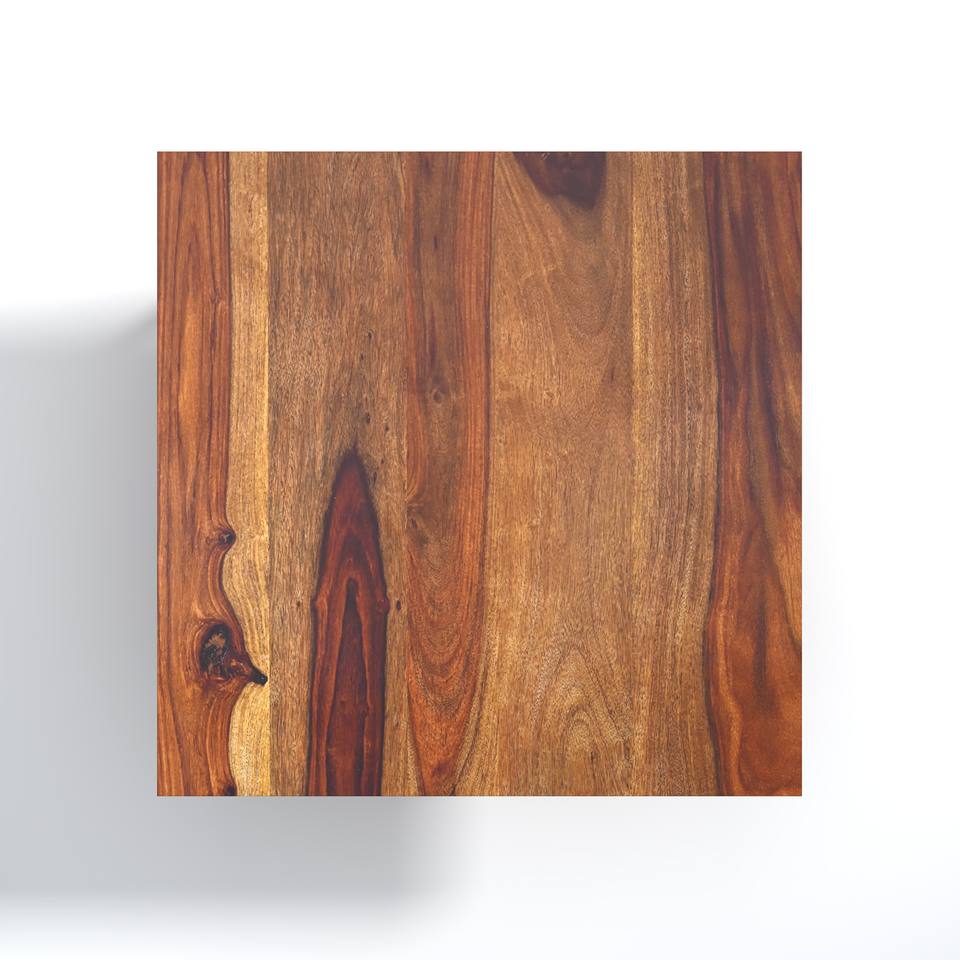 Resonance dining table In Reddish walnut color with 6 Seating
