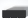 Reba Mango Wood Sideboard In Black Color with 3 Drawer