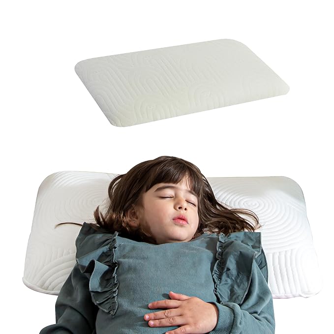 Wakeup India | Soft Memory Foam Ultra Slim Pillow – Sleeping Toddler Bed Pillow | Small Pillow for Boys & Girls