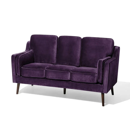 Kouchi 3 Seater Sofa in Purple Colour