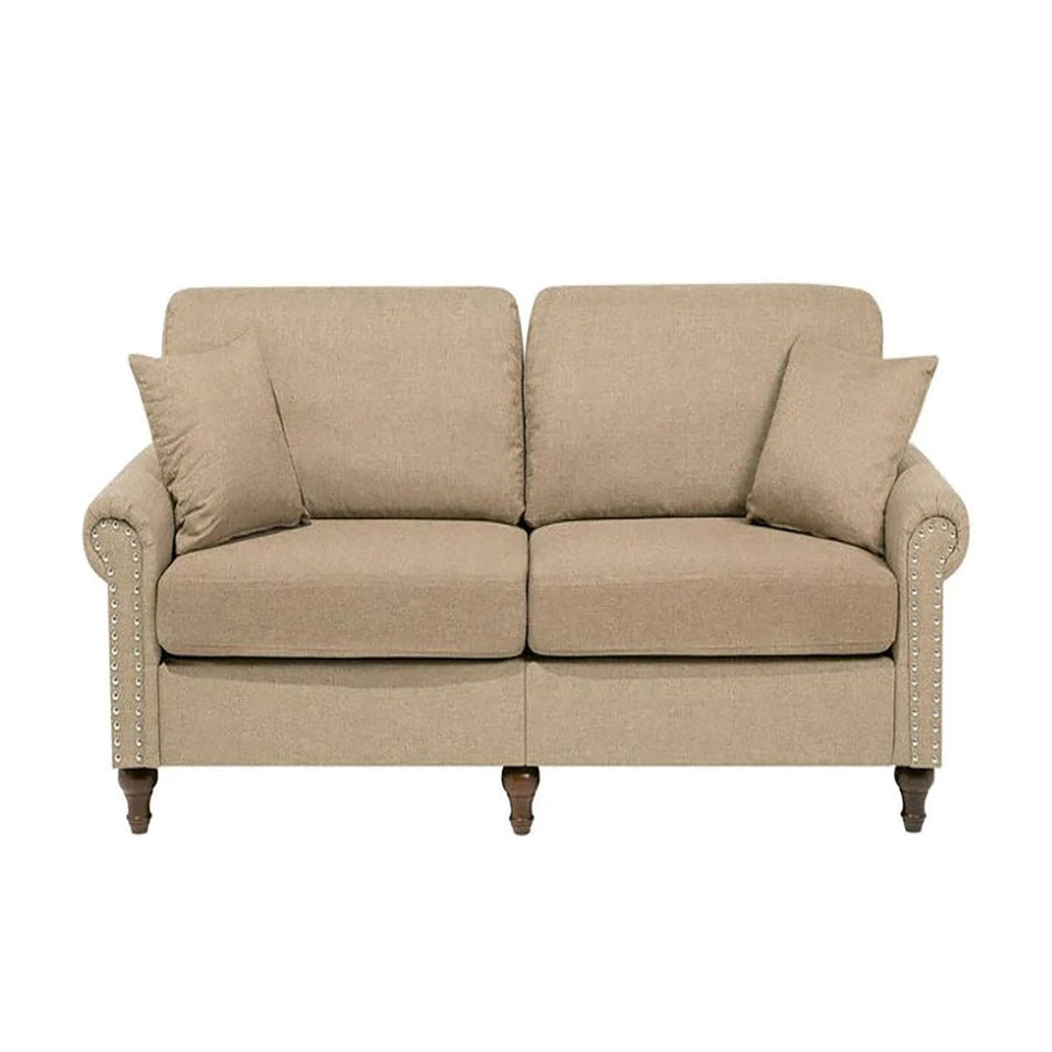 Sezlong 3 Seater Sofa in brown colour
