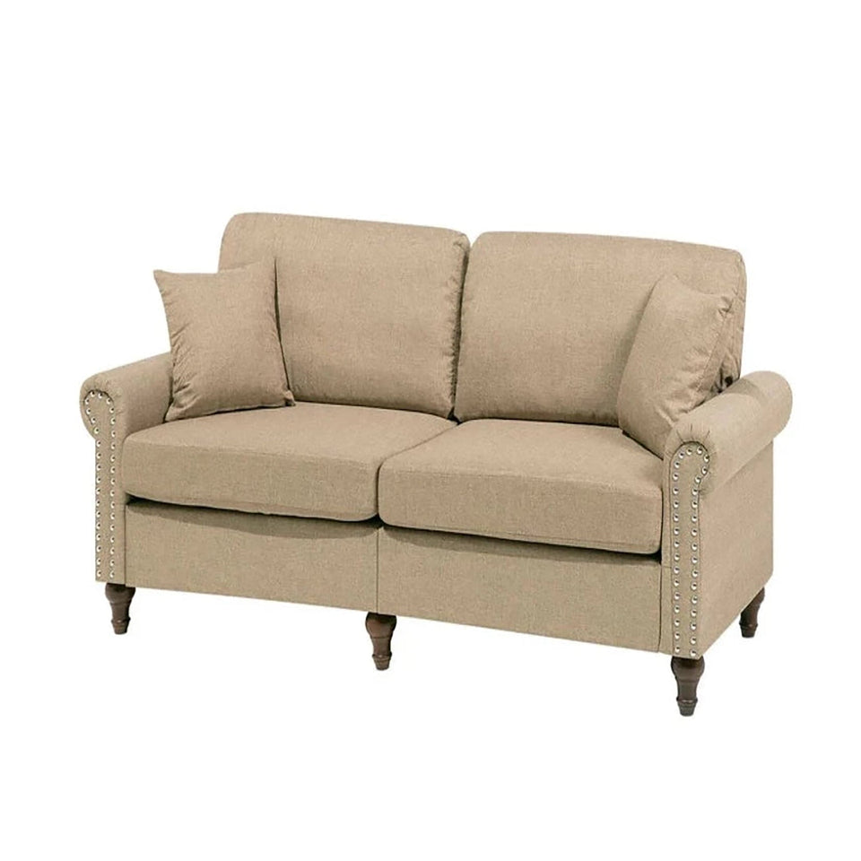 Sezlong 3 Seater Sofa in brown colour
