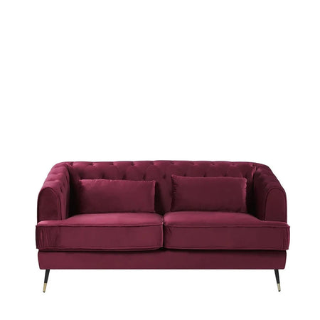 Streamlined 3 Seater Sofa in pink colour