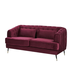 Streamlined 3 Seater Sofa in pink colour